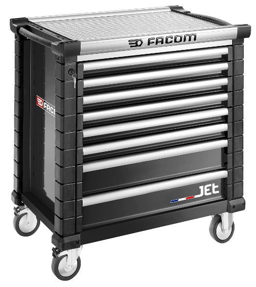 Carrello portautensili Facom jet+ 8 cassetti m4 nero