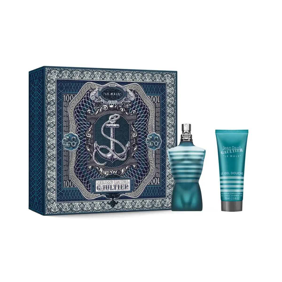 Jean Paul Gaultier JP Gaultier Le Male Gift Set Heren EDT 75ml
