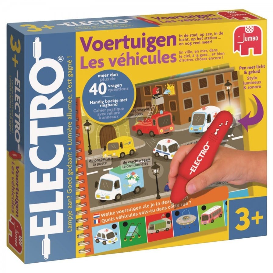 Jumbo Electro Wonderpen Mini Vehicles Educational Game