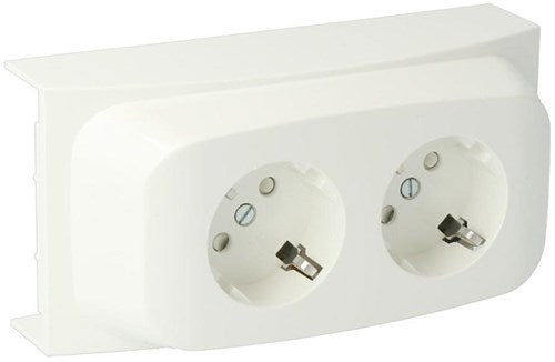 Presa K40 2v RA bianca