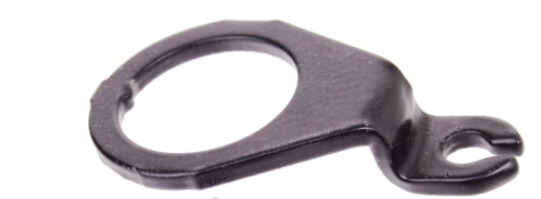 cabezal para la pelota de tope de perno de cable plateado