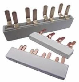 Kamrail 2 fases 6pol. 2x17,8mm 4x9mm curvado blanco - 4000310