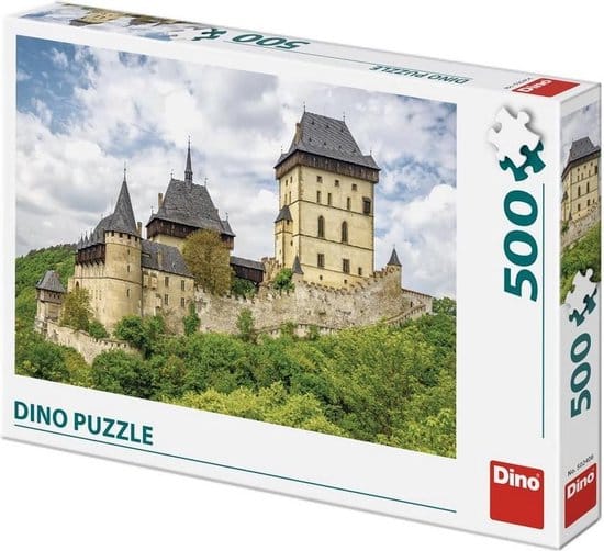 Puzzle Castle Karlstejn nella Repubblica Ceca 500 pezzi