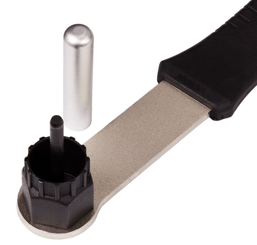 Herramienta de extracción de casetes Katana con adaptador de eje pasante