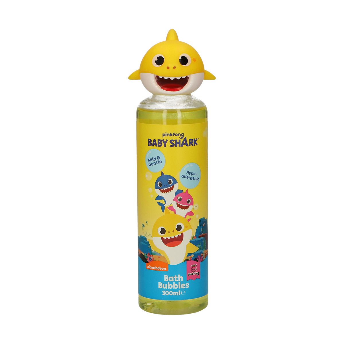 Tiburón baby baby bith burbujas burbujas amarillo 300ml
