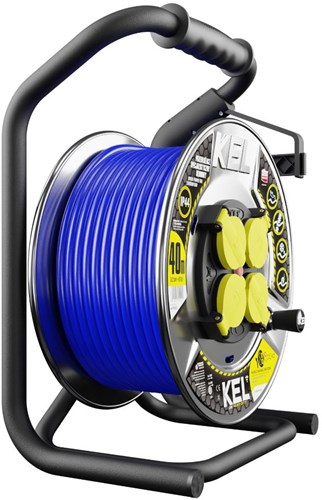 Kel carrete de cable prof h07bq-f 3x2.5qmm 40m azul - 1167340