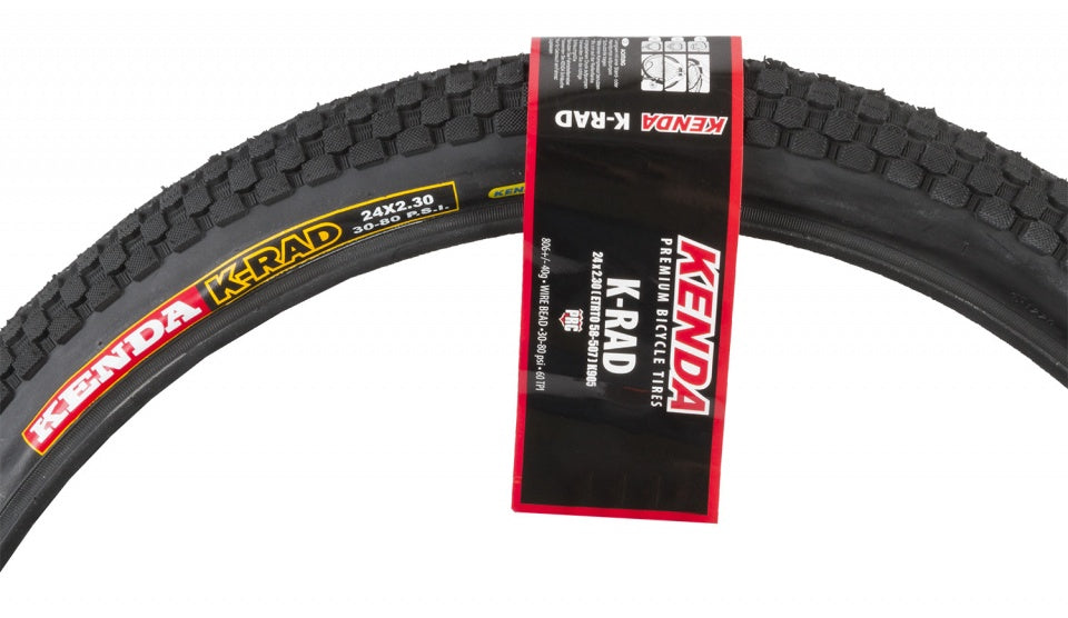 Kenda Tire K-Rad Antilek 24 X 2,30 (58-507) Nero