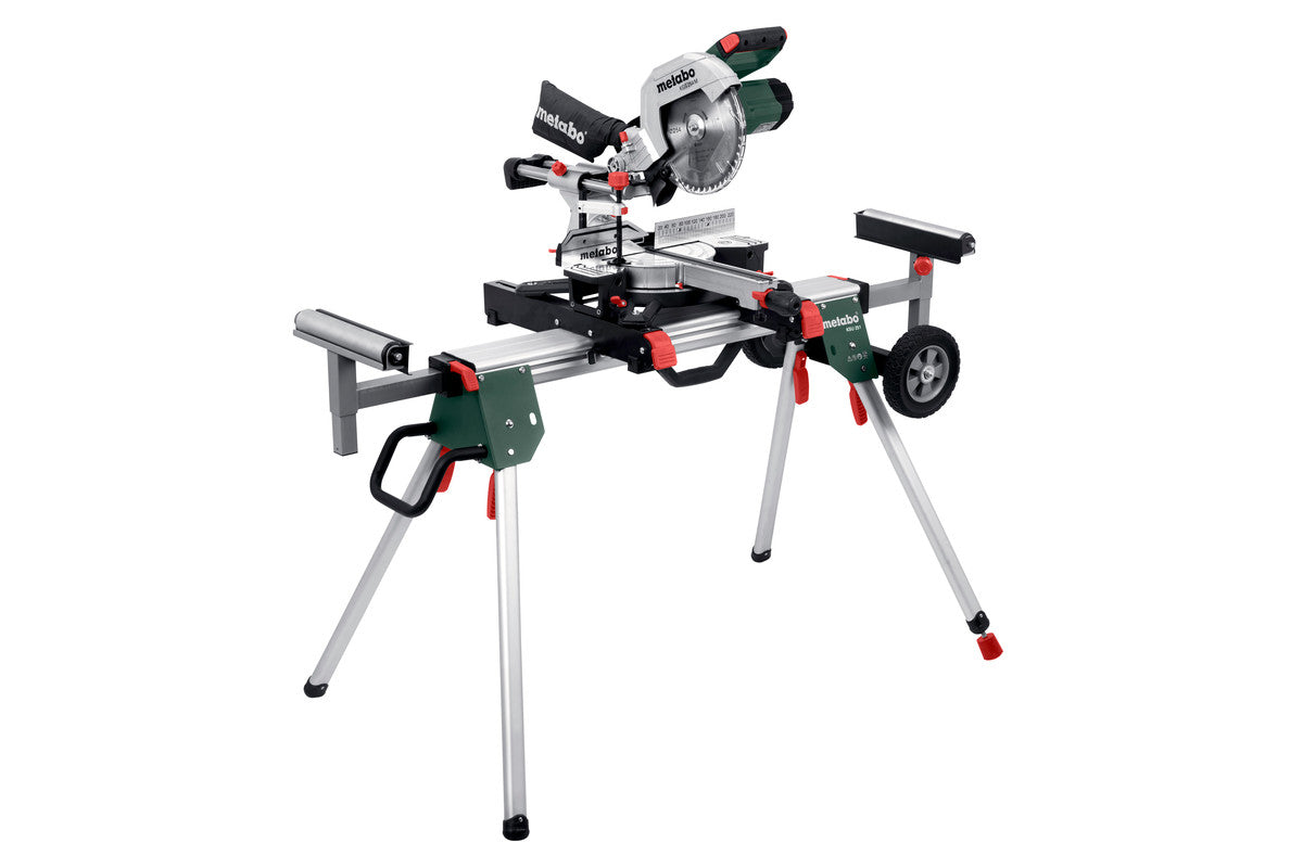 Sega trasversale Metabo kg 254 m con funzione di tiro | ultimo modello + base ksu 251 - 691214000