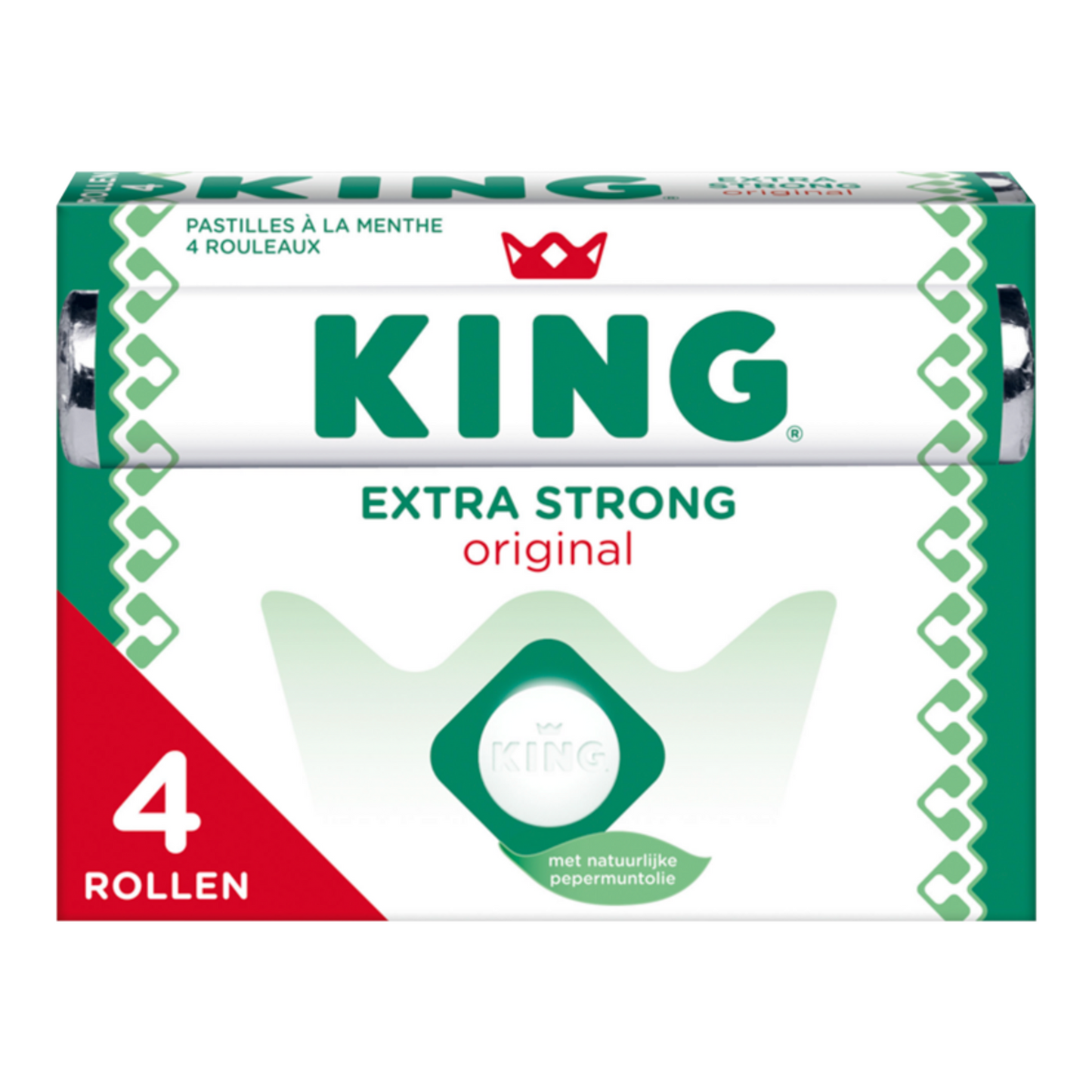 King rotolo extra forte confezione da 4 (24 pezzi)