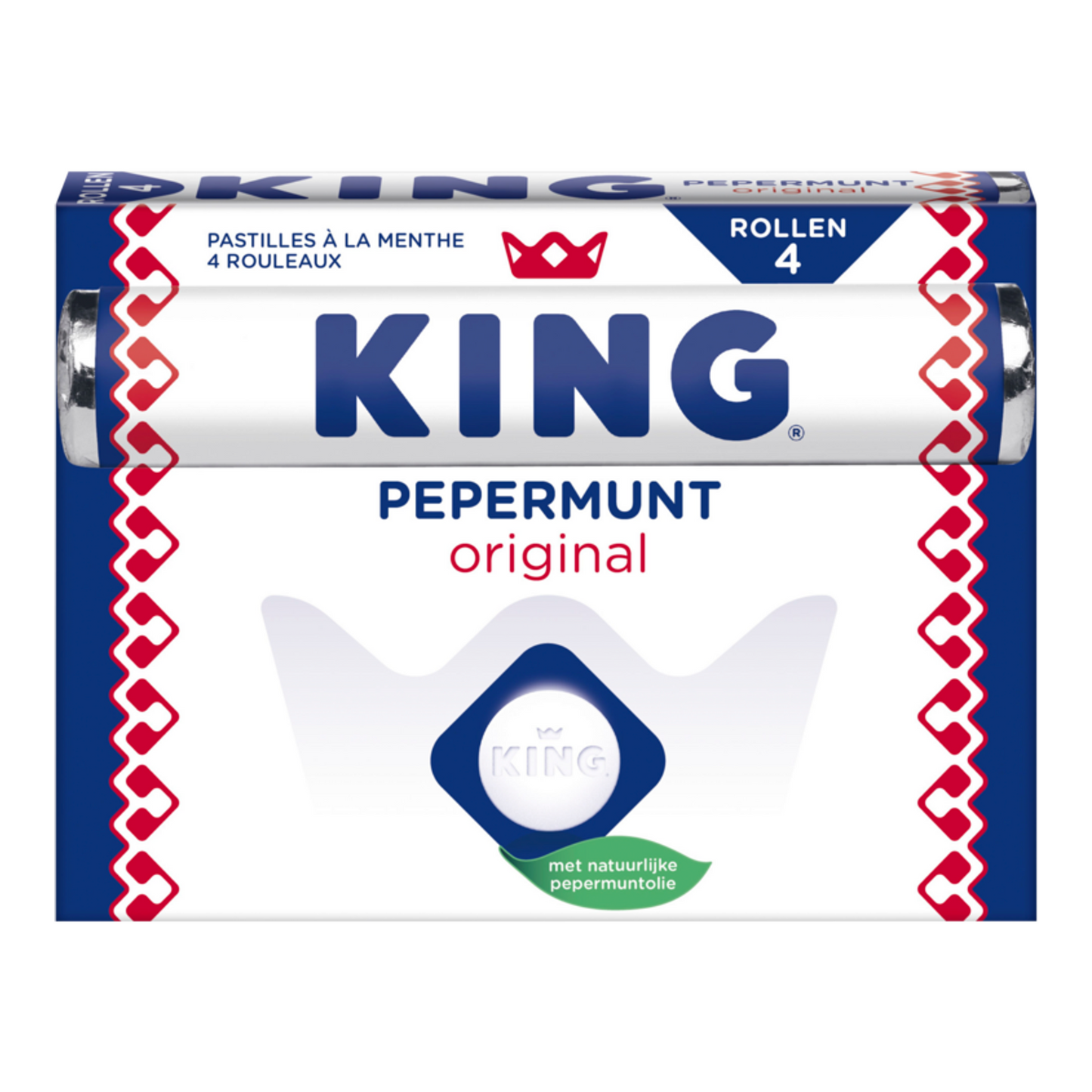 Rotolo King alla menta piperita confezione da 4 (24 pezzi)