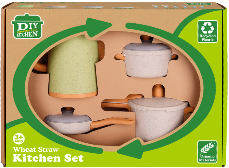 Kitchen toys kookgerei keukenaccessoires speelset gerecycled