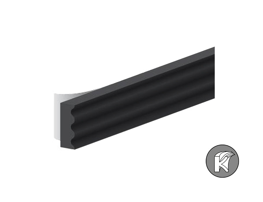 Ellen Draft Band K -Profile - Black - 9x3mm - 7,5 m