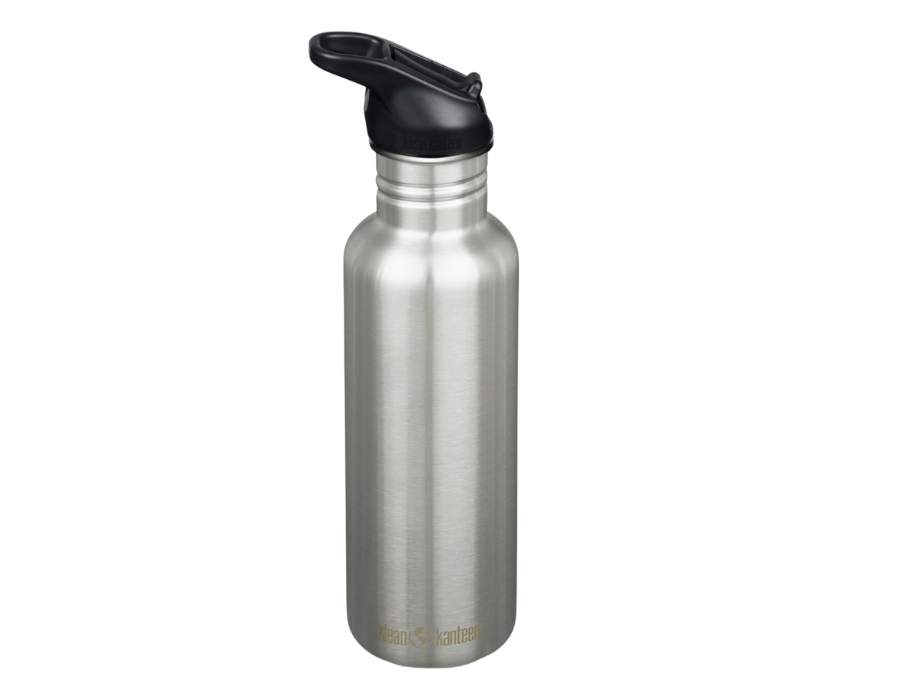 KLEAN KANTEEN BEINKING BOTCHE - Classico - Sportdop con flip - inossidabile spazzolato - 800 ml