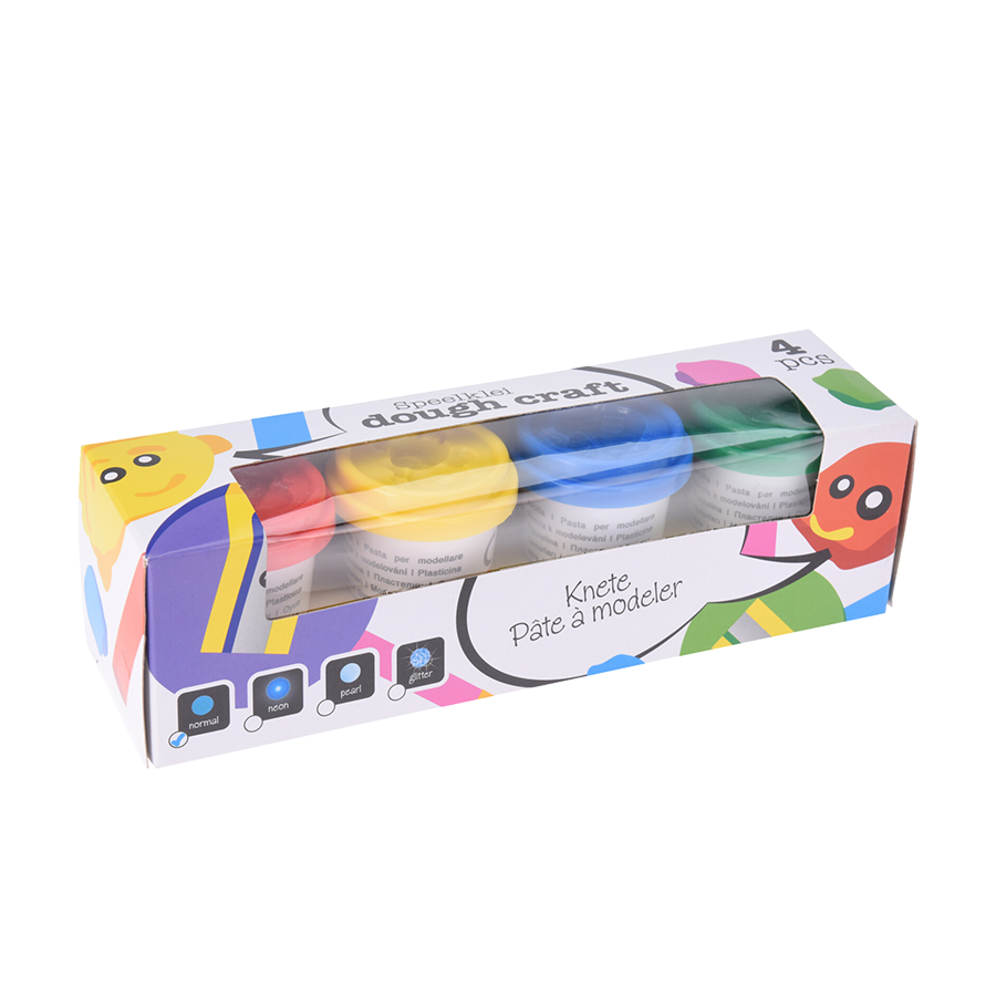 Set argilla colore 4 pezzi