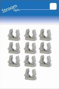 Enzo klembeugel 031 16-22mm grijs jsl 10 stuks - 6613295