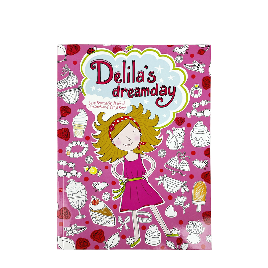 Libro da colorare delila's dreamday inglese