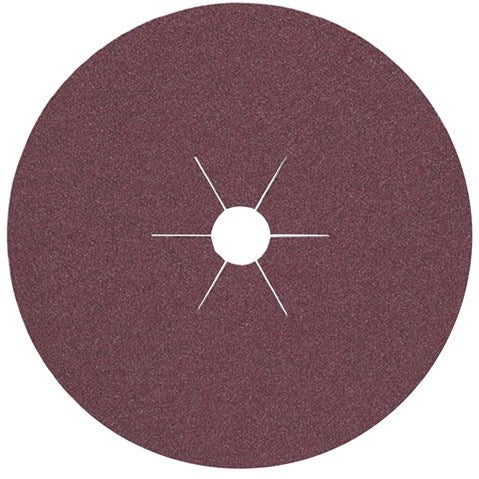 Disco abrasivo Klingspor | D. 125mm grana 24 | per legno metallo | corindone | 25 pezzi - 11010 11010