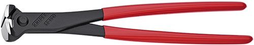 Pinza da taglio Knipex bonderizzata nera con rivestimento in plastica 280 mm - 6801280