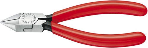 Pinza Knipex a taglio laterale bonderizzata nera 125 mm - 7681125