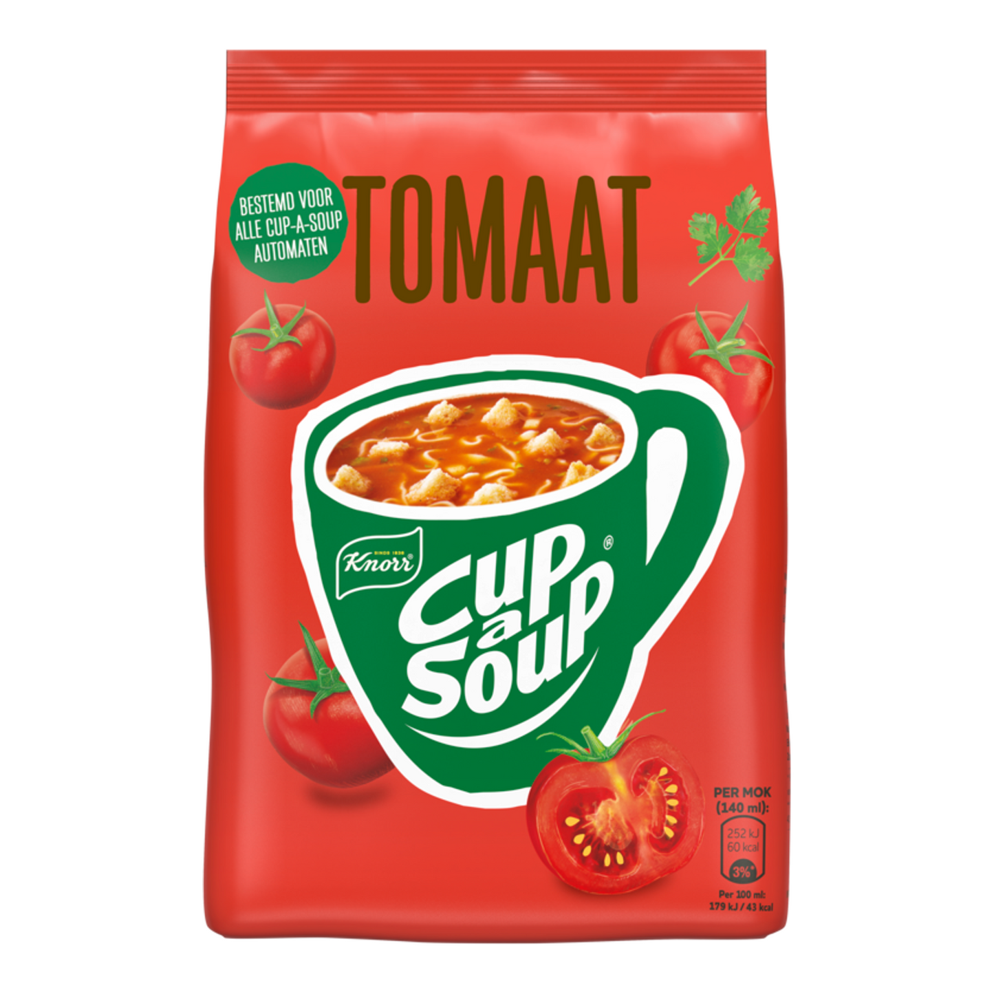 Knorr cup-a-soup vending tomato 40 porzioni da 140ml (4 buste)