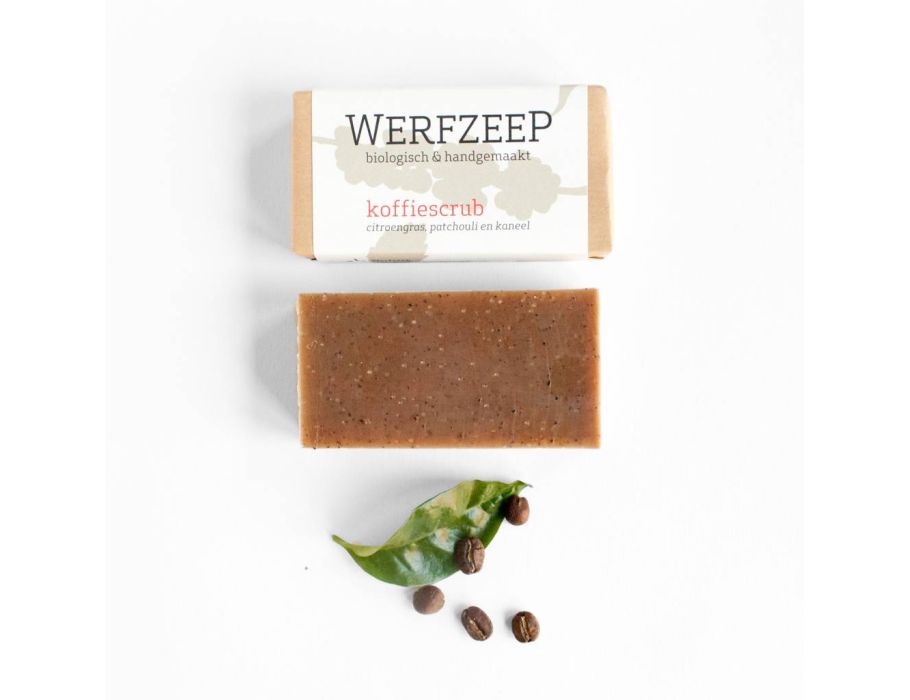 Werfzee werf jabón café scrub 100 gr