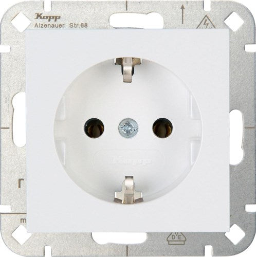 Kopp hk07 enchufe empotrado blanco puro mate ra - 4624100
