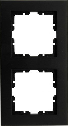 Kopp hk07 marco de cubierta doble negro mate puro - 4624710