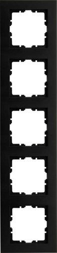 Kopp hk07 marco de cubierta quíntuple negro mate puro - 4624740