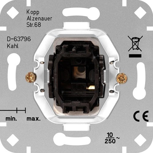 Interruttore a croce integrato Kopp