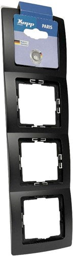 Cornice di copertura a 4 pieghe Kopp Paris nero opaco - 4625360