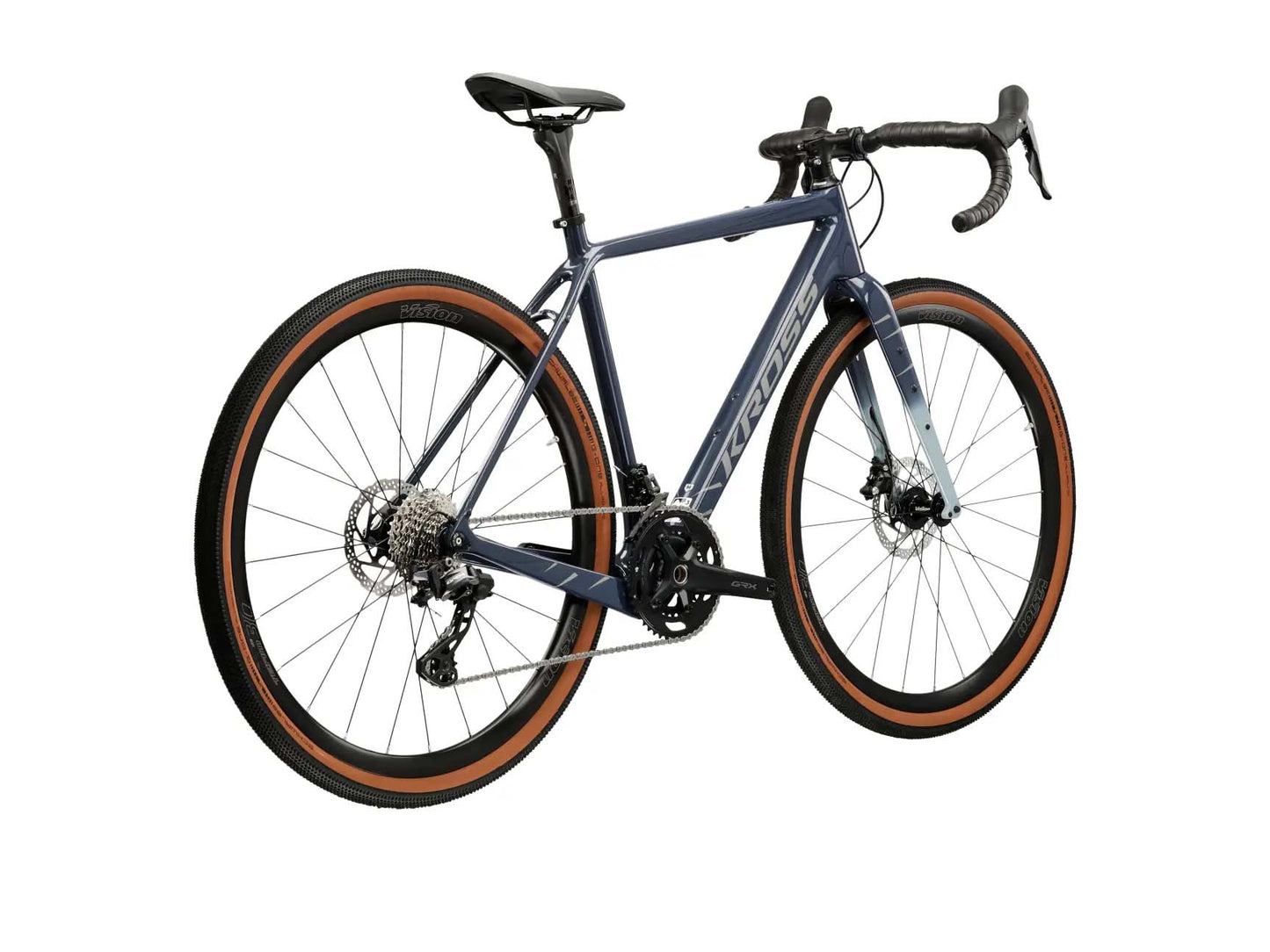 Bicicletta gravel Kross 28'' esker 8.0 - modello 2025 - blu navy - grande (21 )