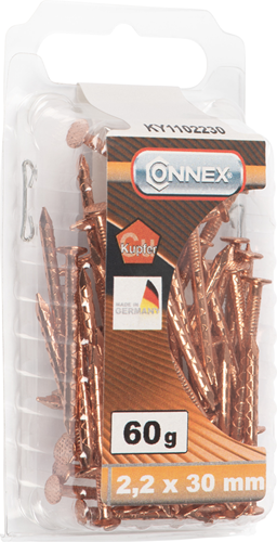 Chiodo per barca Connex 2,2x30 60g cu - ky1102230