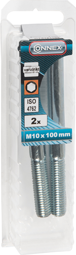 Connex binnenzeskantbout cy m10x100 * 2 vz - ky4121100