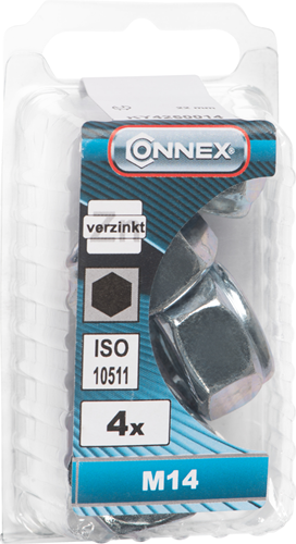 Contratuerca Connex con anillo de nylon m14 4 piezas vz - ky4260014
