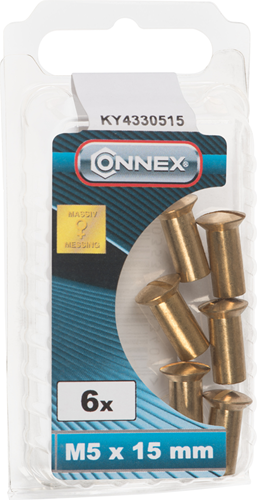 Dado a manicotto Connex m5x15 6 pezzi ms - ky4330515