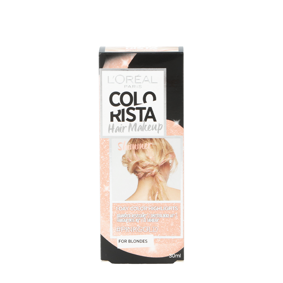 L'oreal maquillaje capilar colorista 1 día oro rosa 30ml