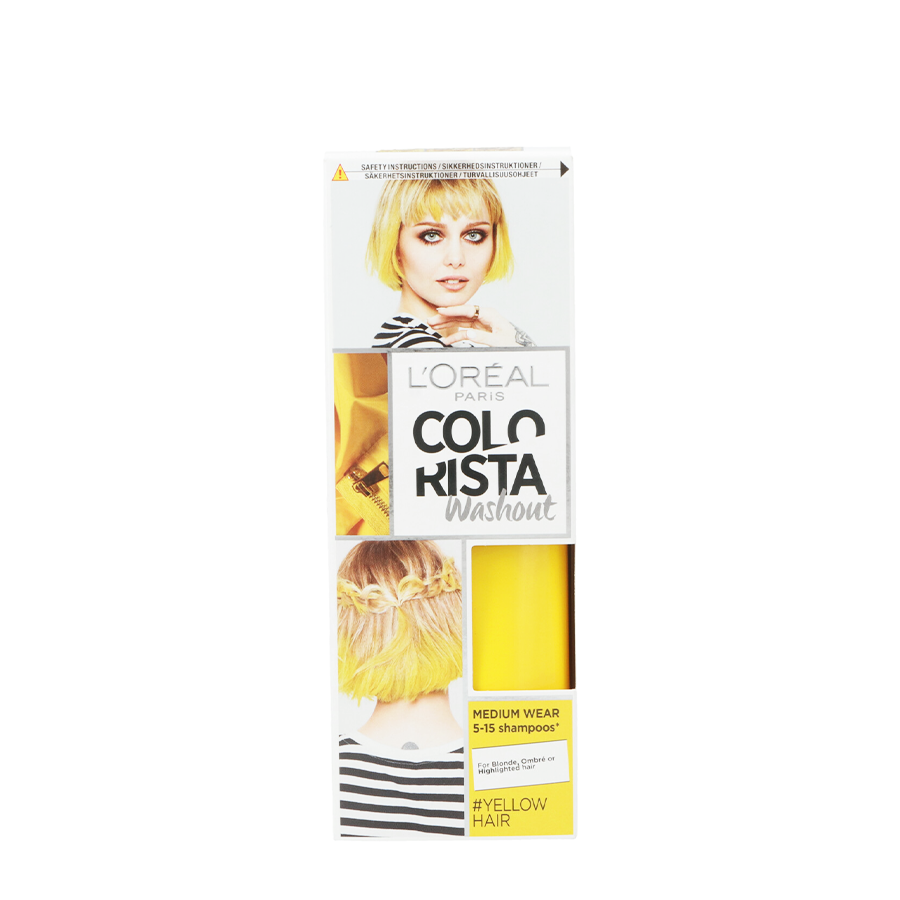 L'Oreal Hair Color Colorista Washout Capelli Gialli 80ml