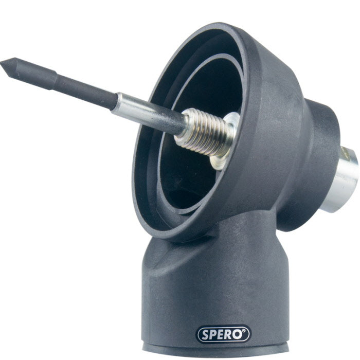 Adattatore antipolvere in plastica Spero m16 (m) - m16 (f) escl. perno di centraggio - spksm16