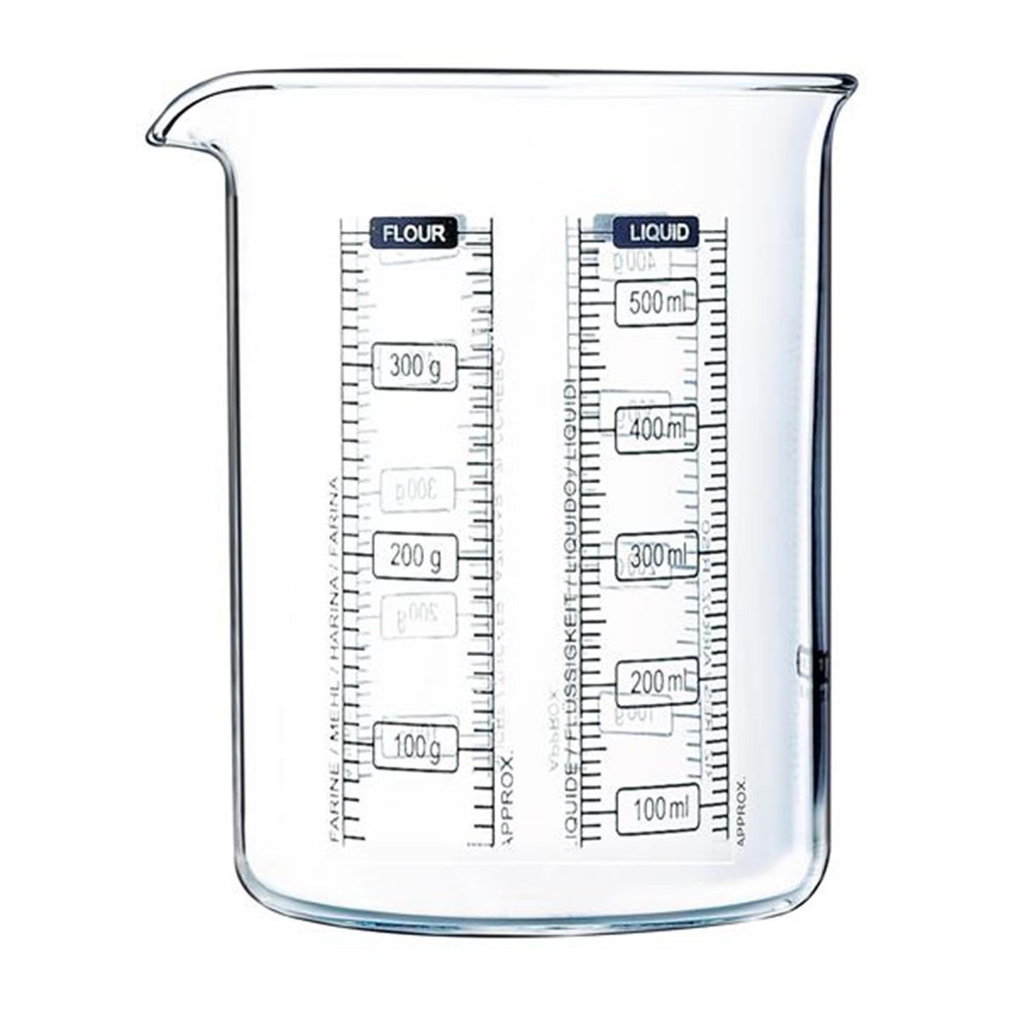 Vaso medidor Pyrex vidrio 500ml