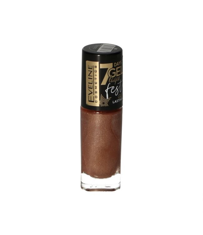 EVELINE EVELINE 7DAYS Gel Laque Colore duraturo 8ML Numero 06 Nude glitter