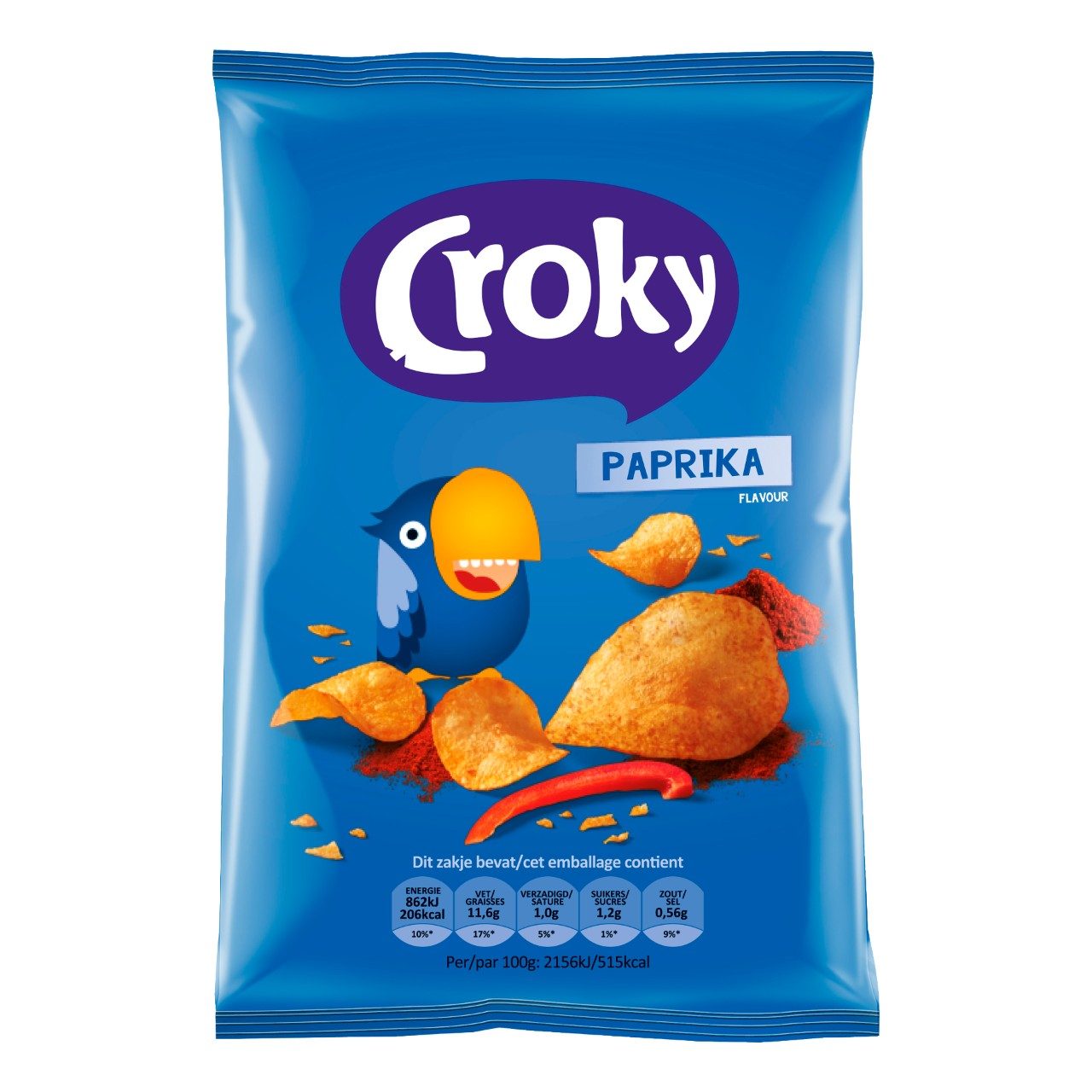 Chips de pimentón croky (12x 100gr)