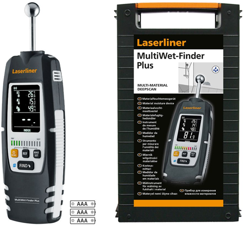 Cercatore laserliner multiwet plus - 082.091a