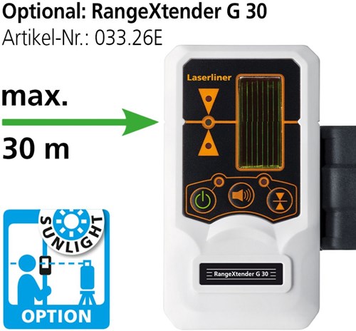 Laserliner smartcross laser gx plus juego de láser de líneas cruzadas - 036.732e