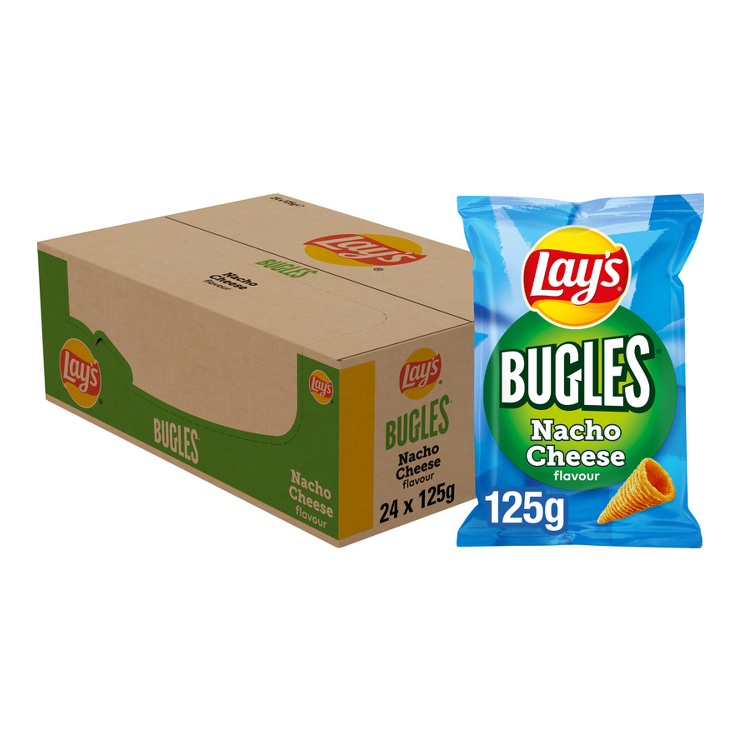 Formaggio nachos Lay's Bugles (24x 125gr)