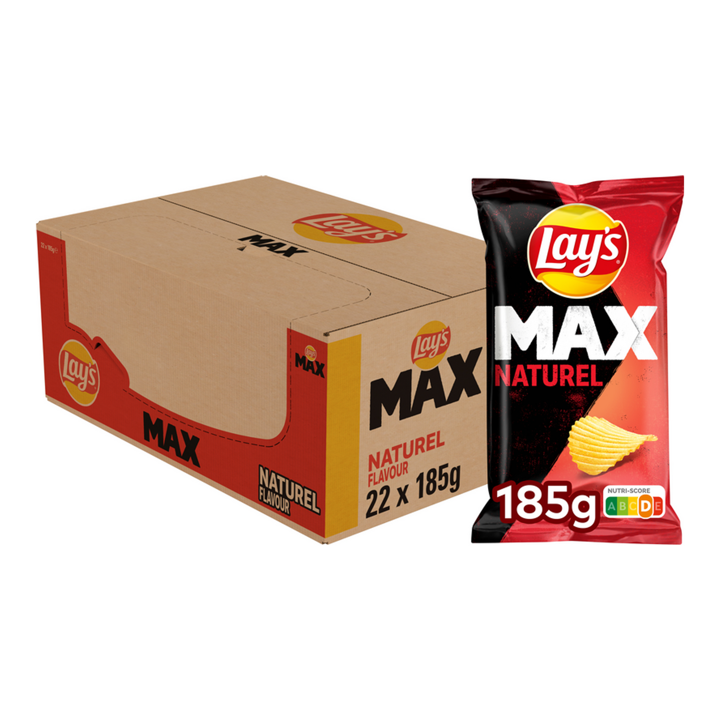 Lay's max originale (22 x 185gr)