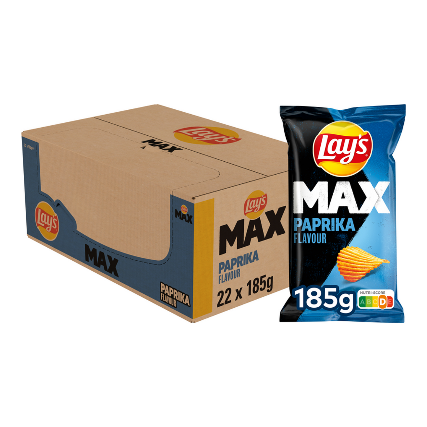 Lay's max paprika affumicata (22x185gr)
