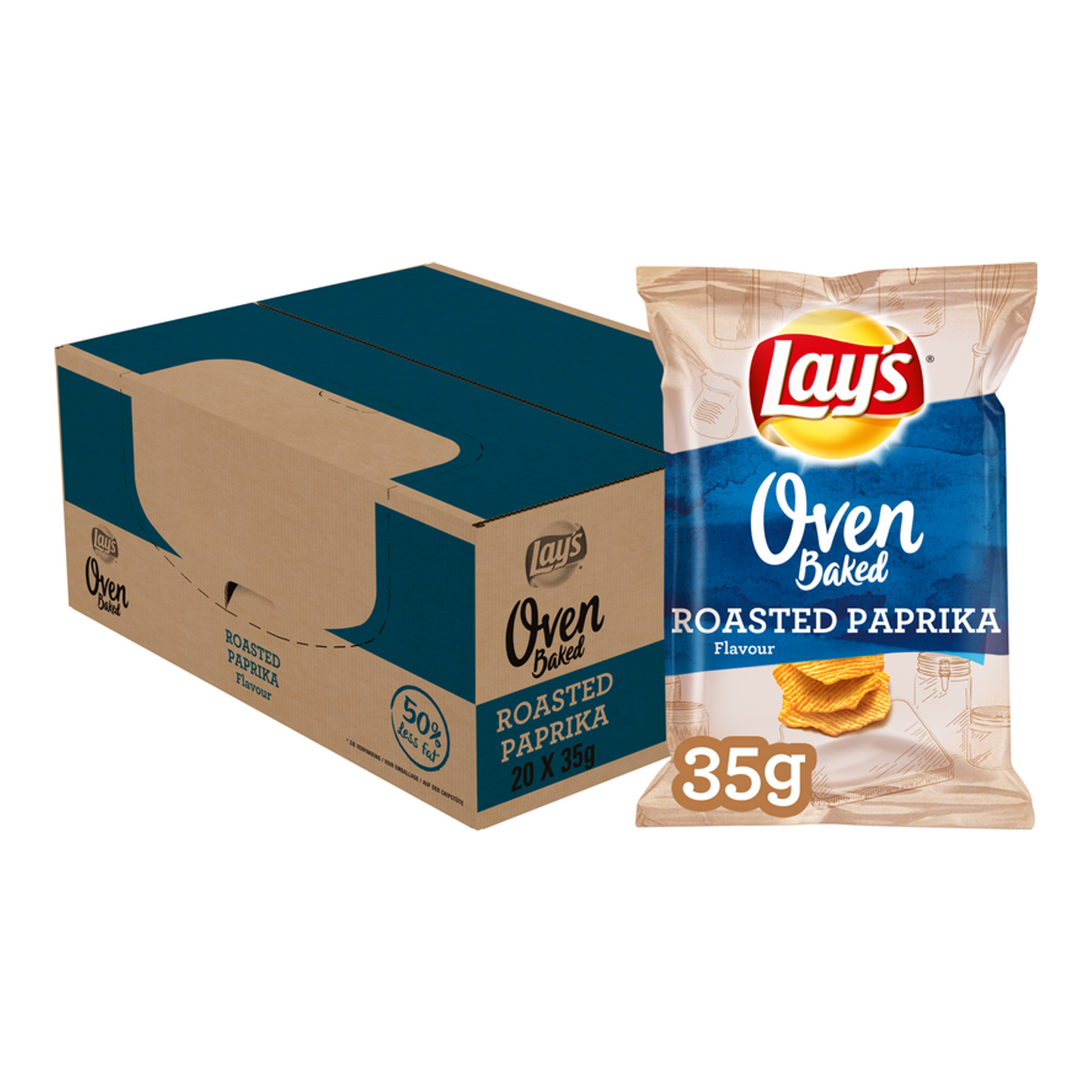 Chips de pimiento al horno Lay's (20x35gr)