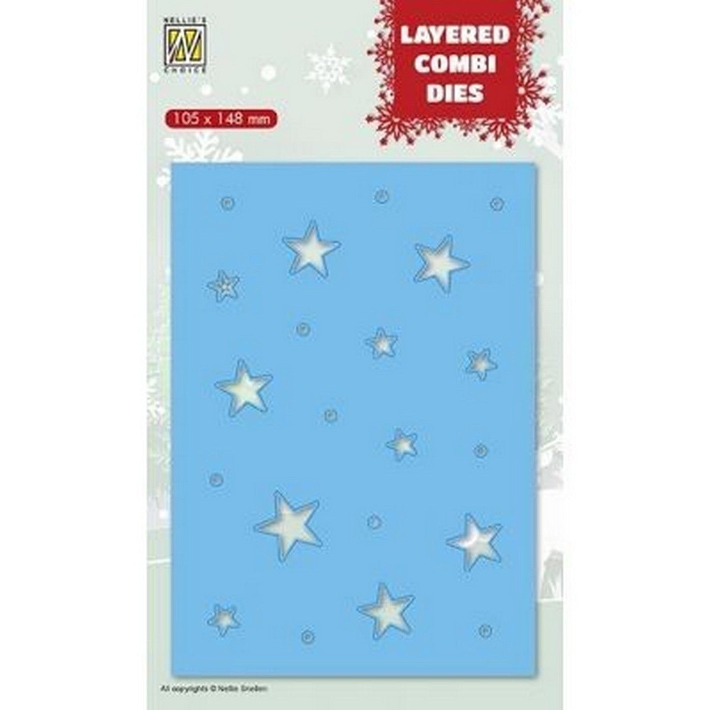 La elección de Nellie • colocó esas estrellas navideñas en capas capa c