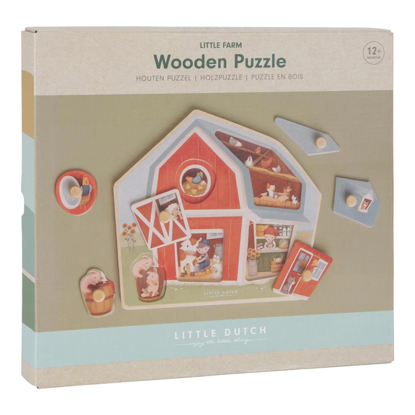 Tiamo Little Farm Wooden Puzzle