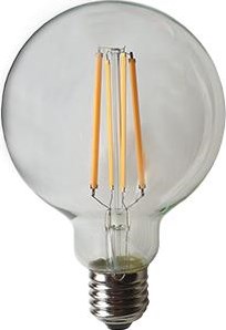 Globo LED g95 e27 13-100w 2700k filamento trasparente dimmerabile - led7995